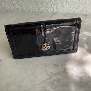 Brighton Black Patent Leather Wallet